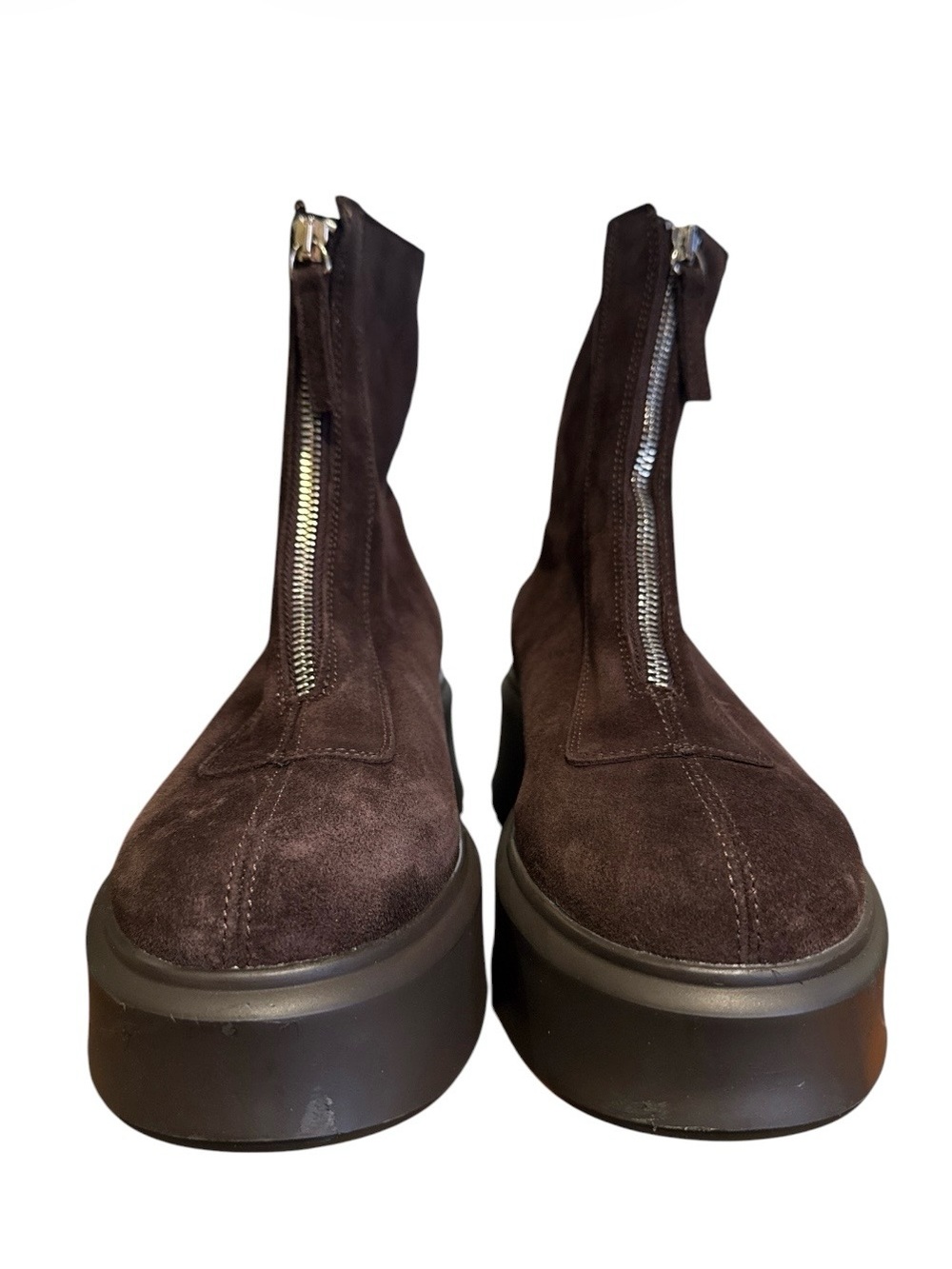 Steve Madden Jones chocolate suede brown boot
